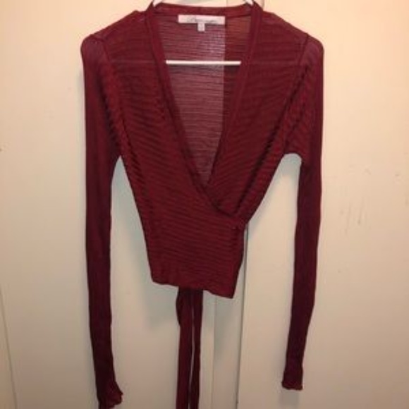 Lovers + Friends  Wrap Top RARE - Picture 4 of 5